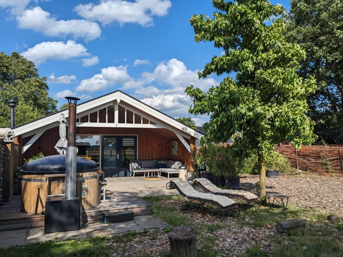 Volkel Chalet "Het Biggetje" Hottub - Sauna מראה חיצוני תמונה