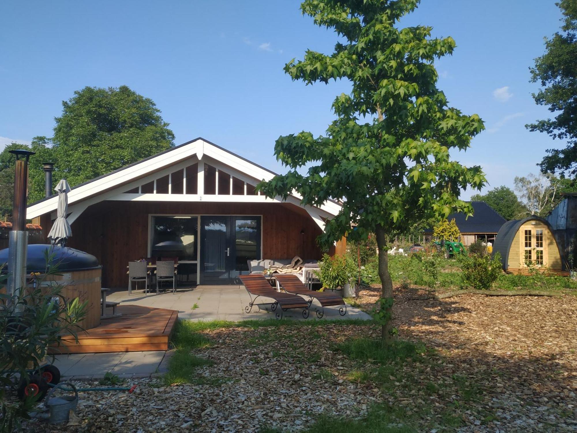 Volkel Chalet "Het Biggetje" Hottub - Sauna מראה חיצוני תמונה