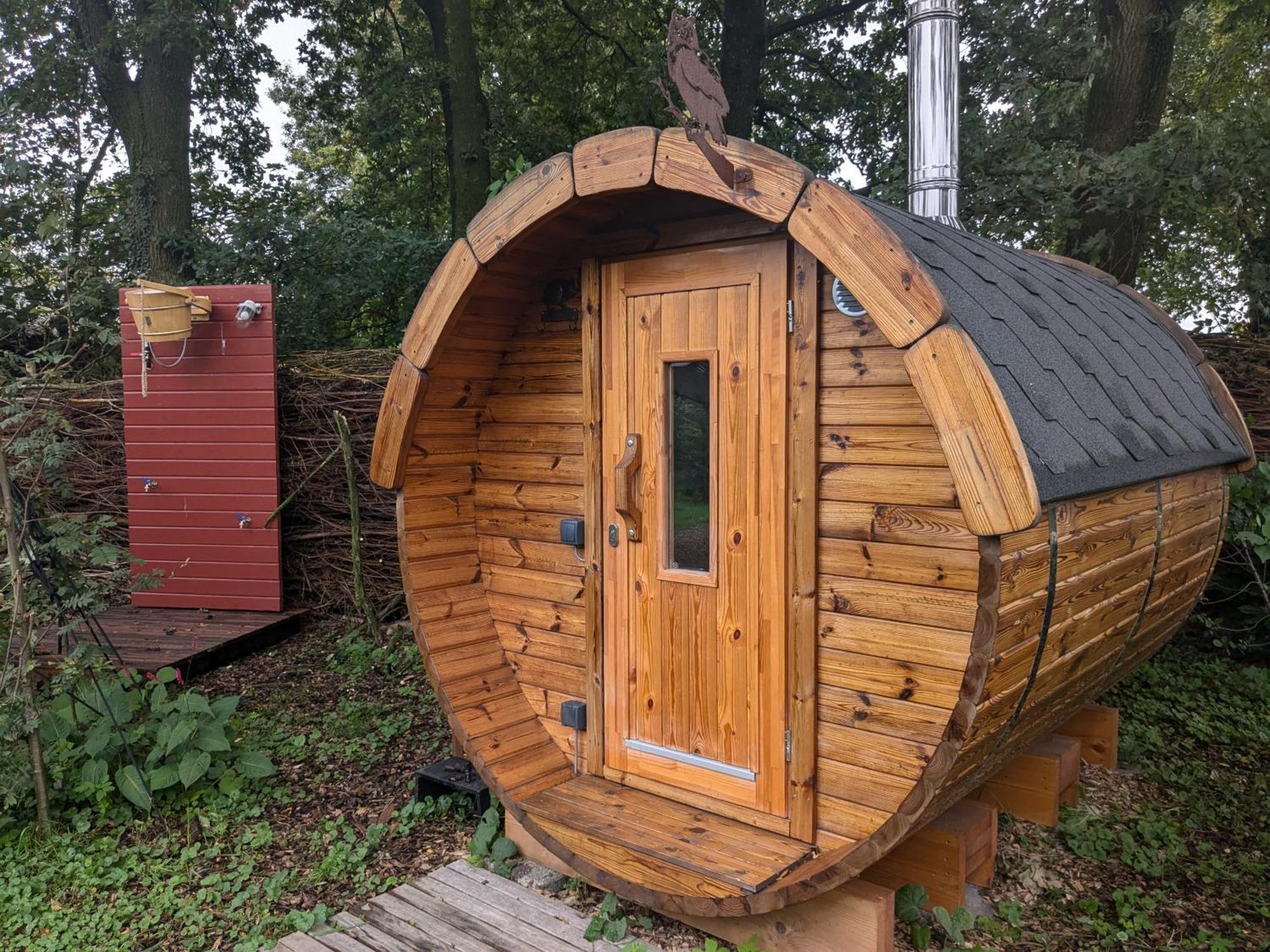 Volkel Chalet "Het Biggetje" Hottub - Sauna מראה חיצוני תמונה